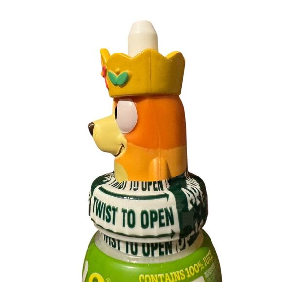 Good2Grow Juice Bottles w/ Bluey & Crown Bingo Toppers - New Sealed Lot of 2 - Picture 7 of 9